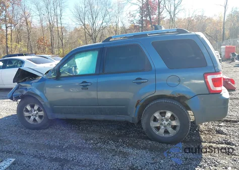 2012 Ford Escape Limited z USA, uszkodzony, nr VIN 1FMCU9EG7CKA50569
